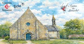 Peinture de la Chapelle de Saint-Cado